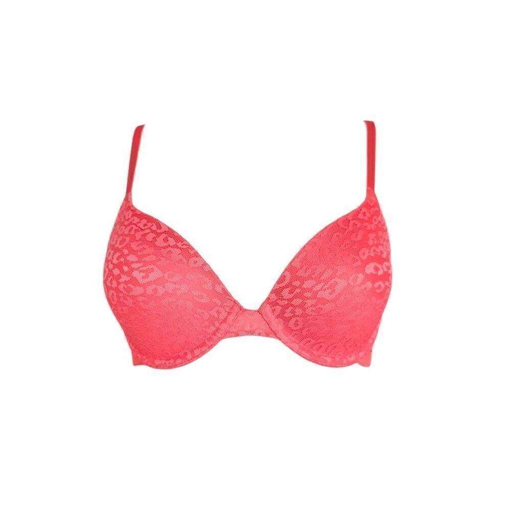 victoria’s secret pink leopard t-shirt bra